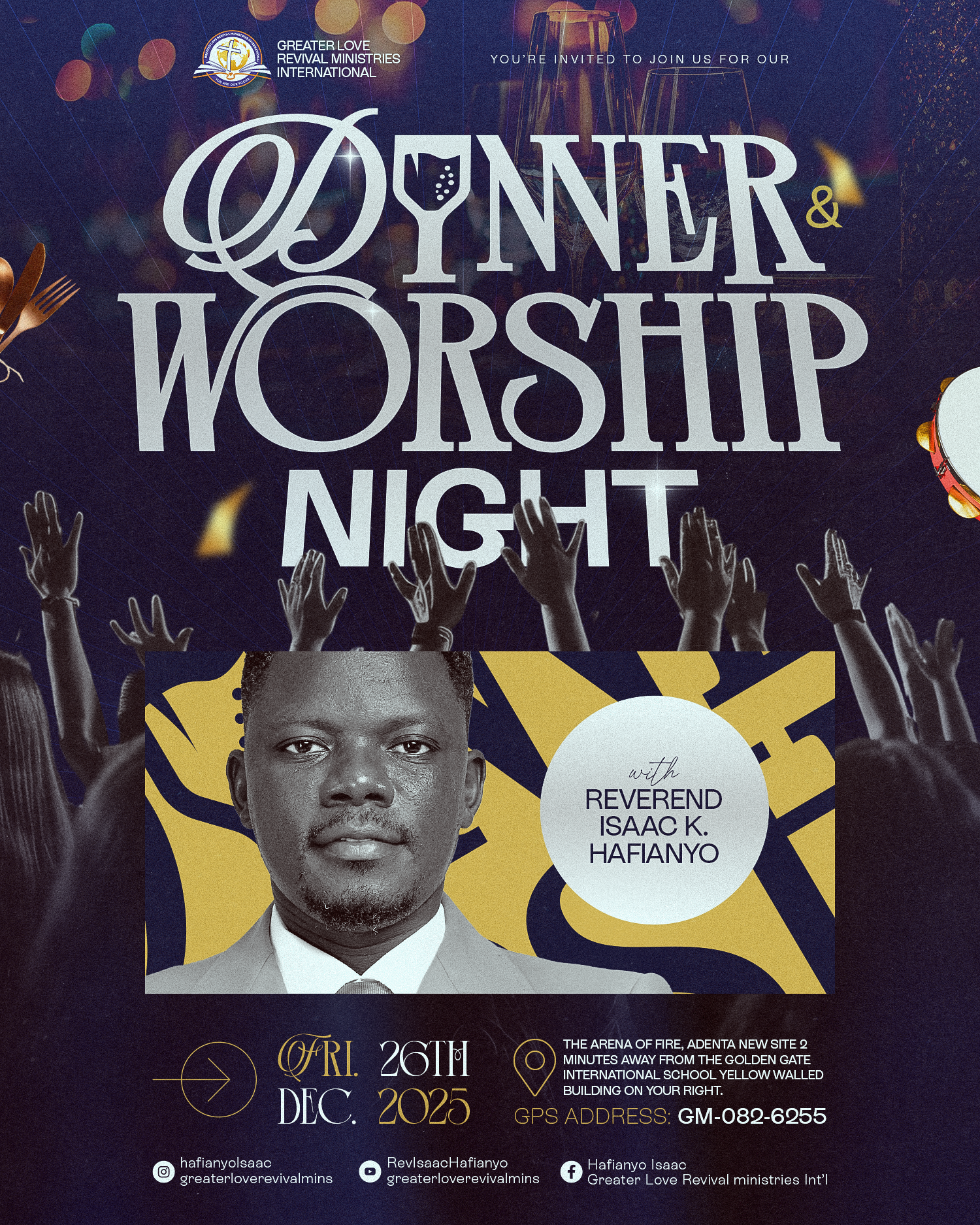 Dinner & Worship Night - December 26 